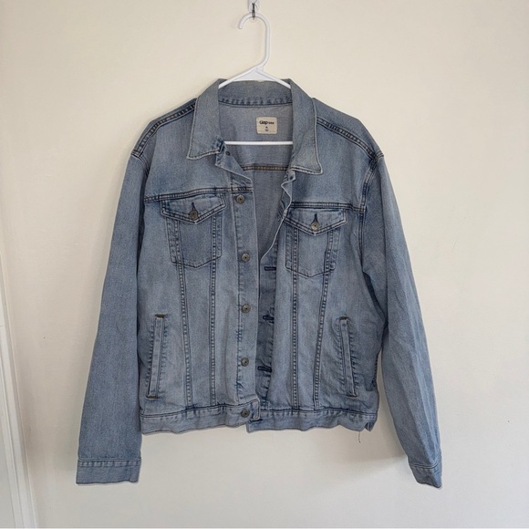 Vintage Gap Light Wash Denim Jeans Jacket XL - Picture 1 of 6